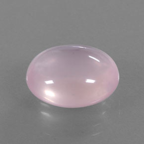 Cuarzo rosa rosa natural de 9,04 ct, transparente, transparente / translúcido