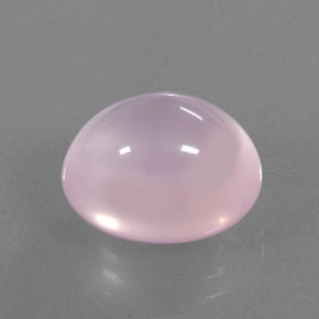 Cuarzo rosa rosa natural de 10,30 ct, transparente, transparente / translúcido