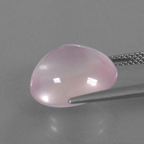 Cuarzo rosa rosa natural de 10,04 ct, transparente, transparente / translúcido