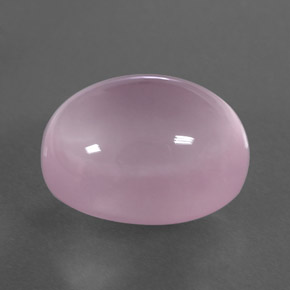 Cuarzo Rosa Rosado claro natural de 15.86 ct, Transparente, Transparente / Translúcido