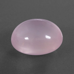 Cuarzo rosa rosa natural de 13,84 ct, transparente, transparente / translúcido