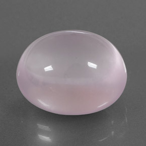 Cuarzo rosa rosa natural de 12,53 ct, transparente, transparente / translúcido