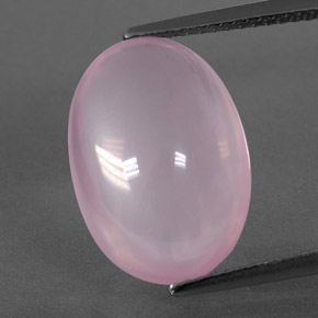 Cuarzo rosa rosa natural de 8,02 ct, transparente, transparente / translúcido