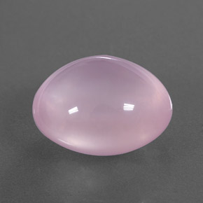 Cuarzo rosa rosa natural de 12,75 ct, transparente, transparente / translúcido