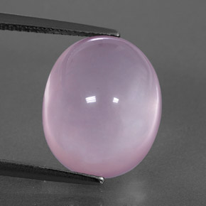 Cuarzo rosa rosa natural de 11,23 ct, transparente, transparente / translúcido