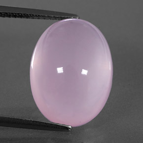 Cuarzo rosa rosa natural de 11,01 ct, transparente, transparente / translúcido