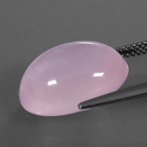 Cuarzo rosa rosa natural de 11,01 ct, transparente, transparente / translúcido