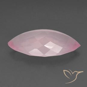 Cuarzo rosa Rosado rosa medio natural de 34.50 ct, Marquesa, Transparente