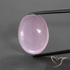 15.43ct Natural Rosado cereza claro Cuarzo rosa, Ovalada, Transparente