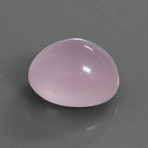 Cuarzo rosa rosa natural de 24,19 ct, transparente, transparente / translúcido
