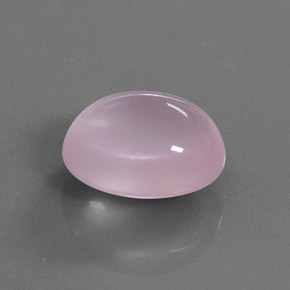 Cuarzo Rosa Rosa rosado natural de 15.57 ct, Corte Óvalo, Transparente
