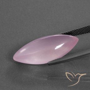 Cuarzo rosa Rosa rosado natural de 14.17 ct, Marquesa, Transparente