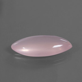 Cuarzo rosa rosa natural de 12,09 ct, marquesa, transparente