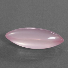 Cuarzo rosa rosa natural de 19,33 ct, marquesa, transparente