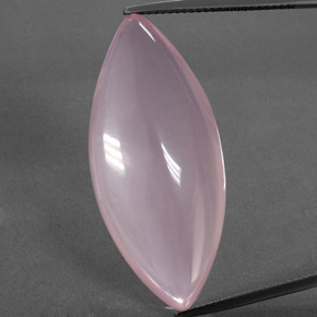 Cuarzo rosa rosa natural de 33,77 ct, marquesa, transparente