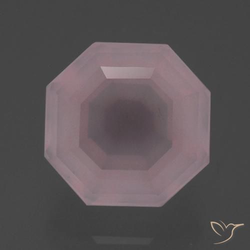 5.75ct Natural Rosado claro Cuarzo rosa, corte esmeralda, Transparente