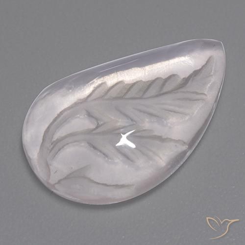 7.84ct Natural Blanco Cuarzo rosa, Elegante, Transparente