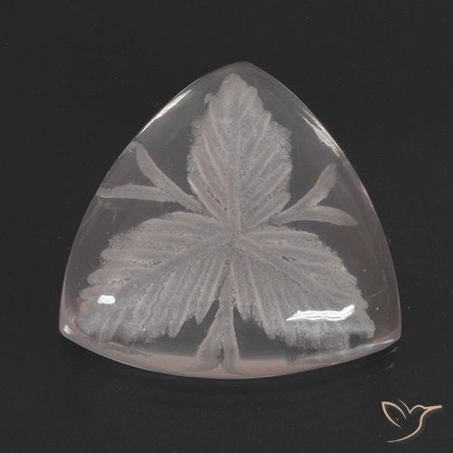 10.38ct Natural Sin Color Cuarzo rosa, Trillón, Transparente