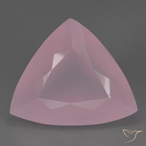 87.19ct Natural Rosado púrpura real Cuarzo rosa, Trillón, Transparente