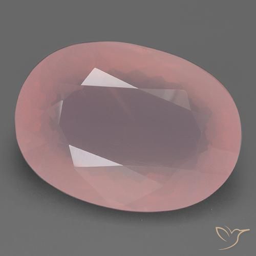 108.80ct Natural Rosa rosado Cuarzo rosa, Ovalada, Transparente