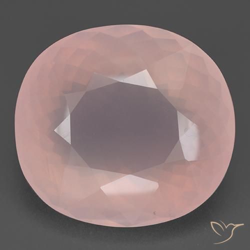 112.68ct Natural Rosado claro Cuarzo rosa, Ovalada, Transparente