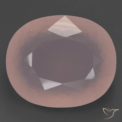 243.58ct Natural Rosa rosado Cuarzo rosa, Ovalada, Transparente