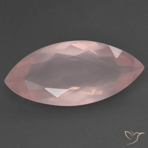 18.58ct Natural Rosado vívido Cuarzo rosa, Marquesa, Transparente