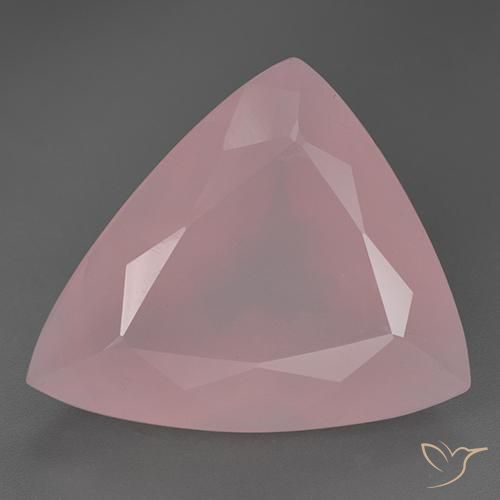 55.58ct Natural Tono rosado Cuarzo rosa, Trillón, Transparente