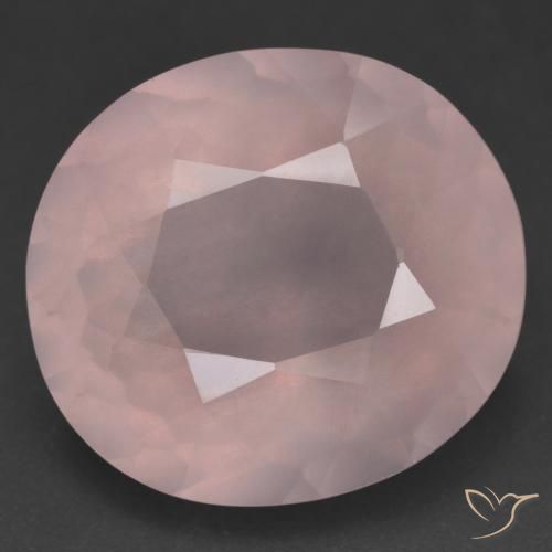 26.84ct Natural Rosa rosado Cuarzo rosa, Ovalada, Transparente