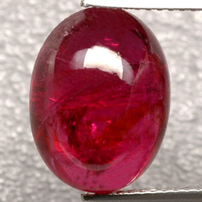 Turmalina rubelita rojo natural de 8,16 ct, transparente, transparente / translúcido