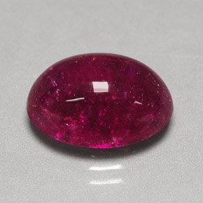 Turmalina rubelita rojo natural de 7,57 ct, transparente, transparente / translúcido