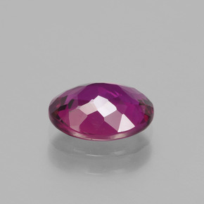 turmalina rubelita Rojo púrpura natural de 1.25 ct, Corte Óvalo, VVS