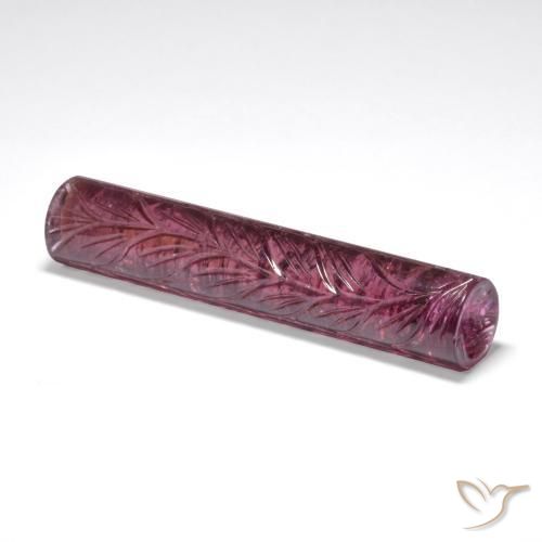turmalina rubelita Magenta intenso natural de 42.89 ct, Elegante, Translúcido