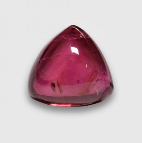 Turmalina rubelita púrpura natural de 3,76 ct, trillón, transparente