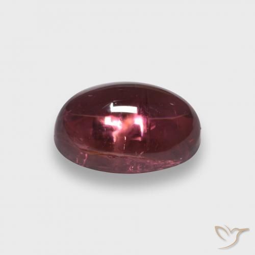 turmalina rubelita Rojo frambuesa natural de 2.28 ct, Ovalada, Translúcido