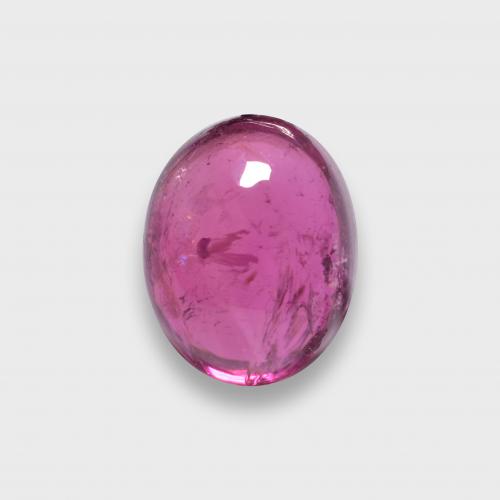 turmalina rubelita Rojo frambuesa natural de 1.33 ct, Corte Óvalo, Translúcido