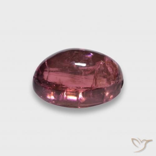 turmalina rubelita Rojo frambuesa natural de 3.23 ct, Ovalada, Translúcido