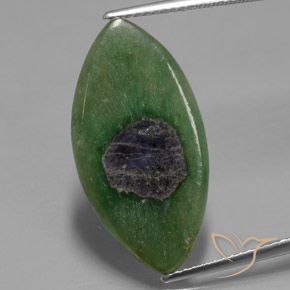 7.25ct Natural Multicolor Rubí en fucsita, Marquesa, Translúcido