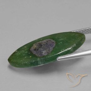 Rubí en fucsita Multicolor natural de 8.51 ct, Marquesa, Translúcido