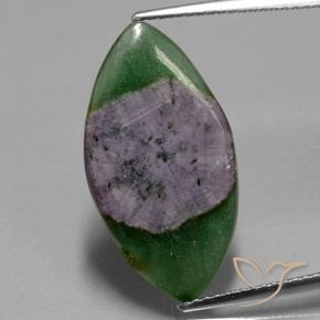 7.45ct Natural Multicolor Rubí en fucsita, Marquesa, Translúcido