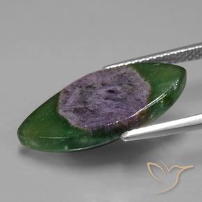 Rubí en fucsita Multicolor natural de 6.51 ct, Marquesa, Translúcido