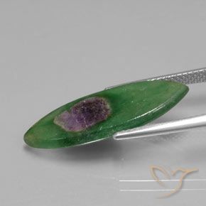 Rubí en fucsita Multicolor natural de 5.57 ct, Marquesa, Translúcido