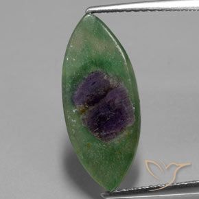 3.31ct Natural Multicolor Rubí en fucsita, Marquesa, Translúcido
