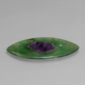 Rubí en fucsita Bicolor natural de 6.65 ct, Marquesa, Transparente