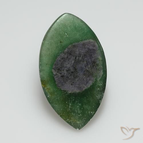 7.95ct Natural Multicolor Rubí en fucsita, Marquesa, Translúcido
