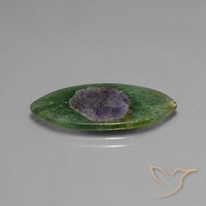 Rubí en fucsita Multicolor natural de 7.98 ct, Marquesa, Translúcido
