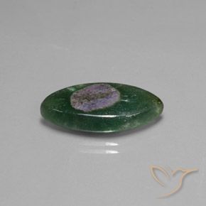 Rubí en fucsita Multicolor natural de 10.31 ct, Marquesa, Translúcido