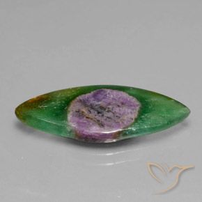 Rubí en fucsita Multicolor natural de 7.82 ct, Marquesa, Translúcido