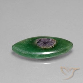 Rubí en fucsita Multicolor natural de 7.08 ct, Marquesa, Translúcido