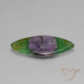 Rubí en fucsita Multicolor natural de 5.03 ct, Marquesa, Translúcido